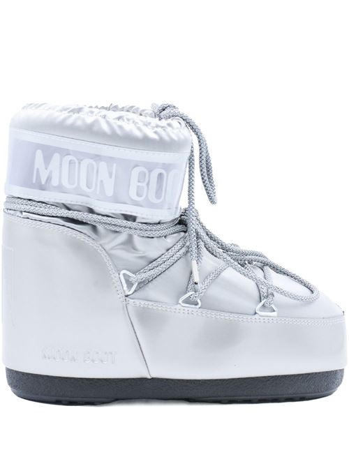 Stivale Icon Low glance argento MOON BOOT | 80D1409350H001